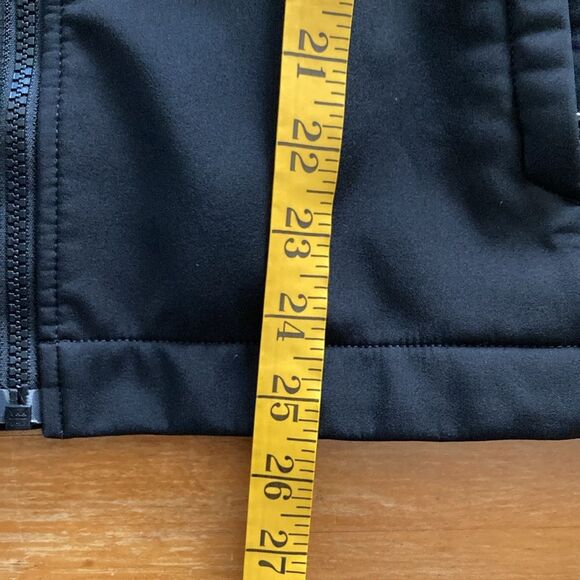 The North Face Soft Shell Black Women’s Jacket Size Large Water Wind Resistant L - Picture 3 of 14